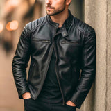Samer | Jachetă din piele premium