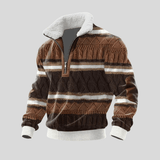 Stipe | Tricou fleece cu guler înalt