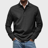 Eduardo | Polo de Lux cu Mâneci Lungi