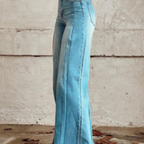Lucia | Pantaloni Eleganți cu Talpă Largă
