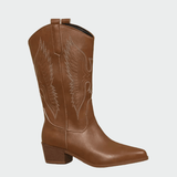 Kaisa | Cizme de cowboy din piele în stil western