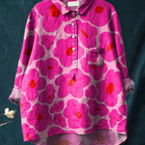 Mia | Tricou Vacanță cu Design Floral