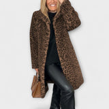 Jessica | Jachetă cu model leopard