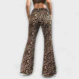 Francisca | Pantaloni cu model leopard