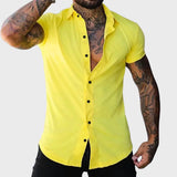 Ricardo | Tricou cu Mânecă Scurtă Slim