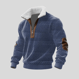 Stipe | Tricou fleece cu guler înalt
