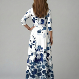 Celine | Midi rochie cu guler răsfrânt