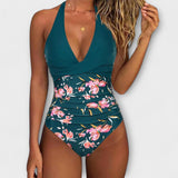 Florencija | Costum de baie elegant pentru femei cu decolteu în V