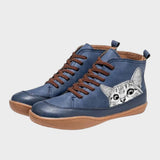 Kitty | Cizme din piele pentru iubitorii de pisici