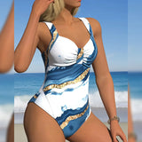 Bikini cu o singură bucată cu model