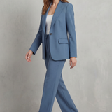Brenda | Costum de baie elegant albastru deschis cu croială largă