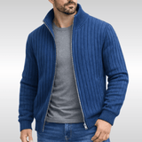 Tiberius | Cardigan Elegant cu Fermoar
