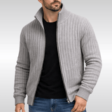Tiberius | Cardigan Elegant cu Fermoar