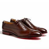 Matej | Model de cizme brogue cu model în relief