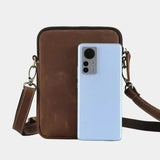 Carl™ | Geantă minimalistă din piele pentru animale de companie