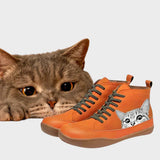 Kitty | Cizme din piele pentru iubitorii de pisici