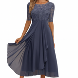 Valentina | Rochie Eleganță 3/4 Mâneci