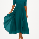 Valentina | Rochie Eleganță 3/4 Mâneci