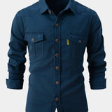 Carlos | Nasturi pentru Cămașă din Amestec Denim