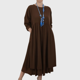 Melvaria | Rochie Midi Confortabilă
