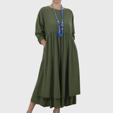 Melvaria | Rochie Midi Confortabilă