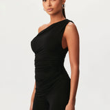 Alejandra | Set elegant cu decupaj asimetric Ember