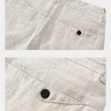 Felix™ | Pantaloni scurți din in Horizont