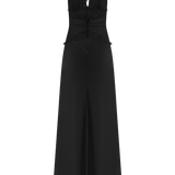 Velina | Rochie din mătase cu aspect de vis și satin