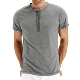 Rui | T-Shirt Henley din Tricot Moale