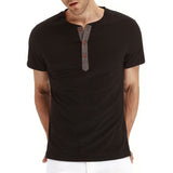 Rui | T-Shirt Henley din Tricot Moale