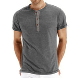 Rui | T-Shirt Henley din Tricot Moale