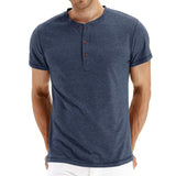 Rui | T-Shirt Henley din Tricot Moale