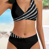 Vera | Bikini Imprimat în Tonuri Calde