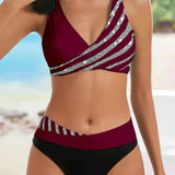 Vera | Bikini Imprimat în Tonuri Calde