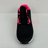 Merle | Pantofi de tenis gonflabili negri roz fuchsia
