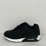 Robins | Adidași de tenis alb-negri, umplut cu aer