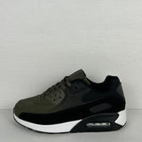 Eero | Adidași de tenis gonflabili verde măsliniu