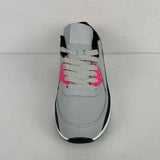 Leif | Pat de tenis negru cu minge de tenis cu aer roz
