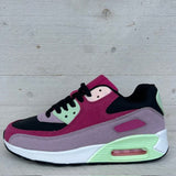 Ene | Rachetă de Tenis Roz Fucsia-Violet-Menta Umplută cu Lumină