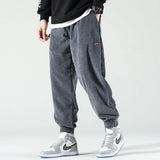Håvard | Pantaloni de Jogging pentru Bărbați din Catifea