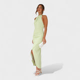 Camila | Rochie lungă, creponată