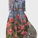 Aino | Design Impresionist Pree Rochie