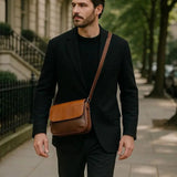 Martin™ | Geantă de piele pe umăr Milano