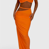 Estela | Set de rochie fără spate