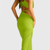 Estela | Set de rochie fără spate