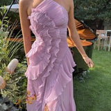 Eleonora | Rochie Elegantă cu Volane