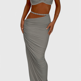 Estela | Set de rochie fără spate