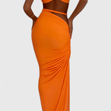 Estela | Set de rochie fără spate