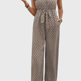 Luzia | Salopetă cu model geometric