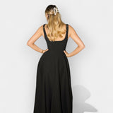 Siret | Midi rochie cu o frunță A